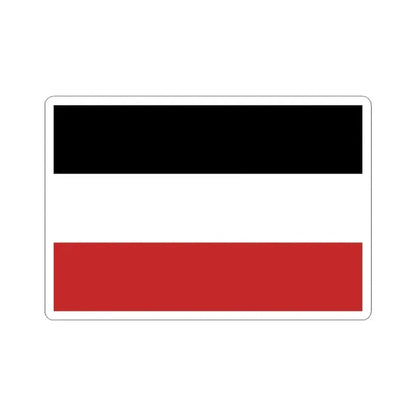 Flag of Upper Volta (Burkina Faso) STICKER Vinyl Kiss-Cut Decal 3 Inch White - The Sticker Space