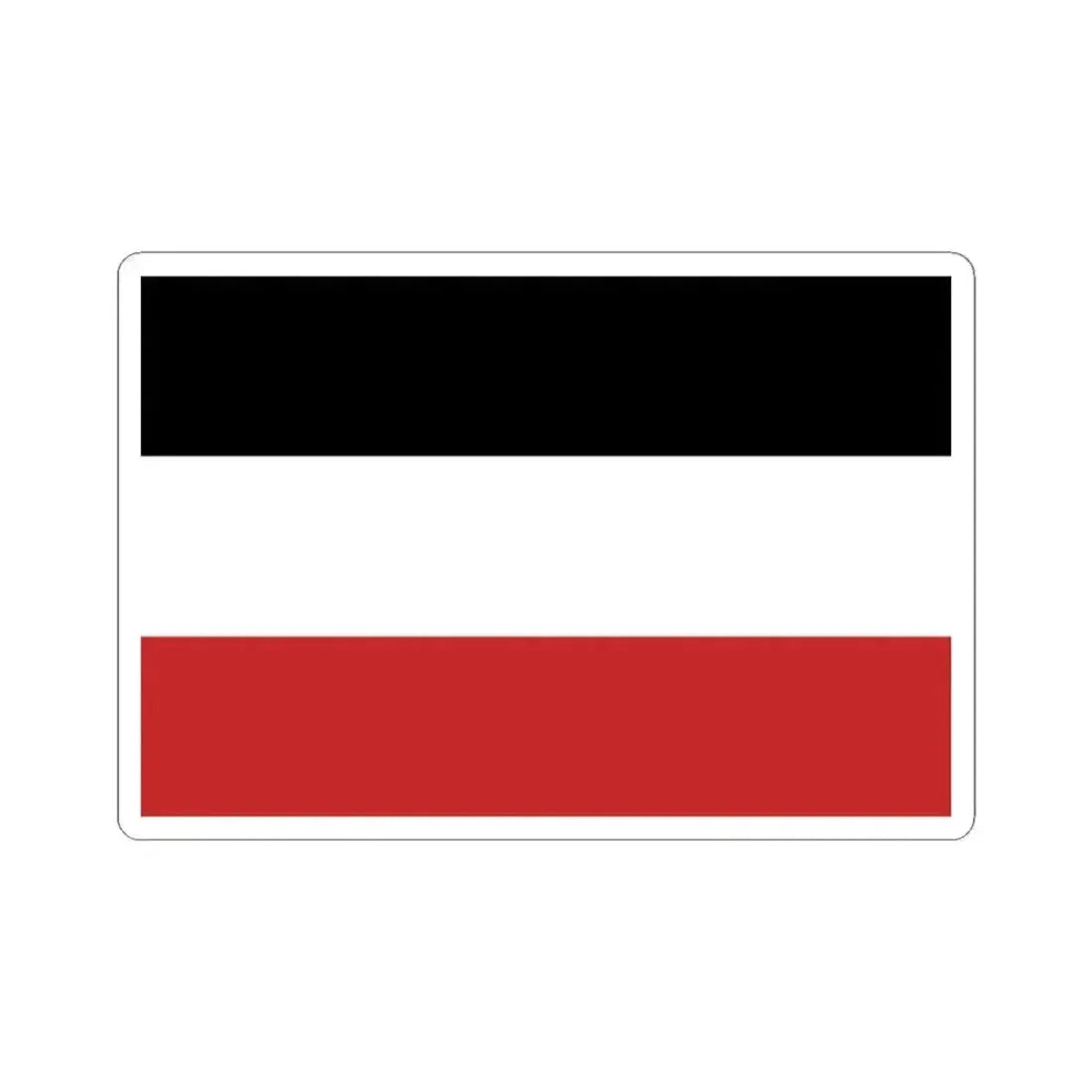 Flag of Upper Volta (Burkina Faso) STICKER Vinyl Kiss-Cut Decal 4 Inch White - The Sticker Space