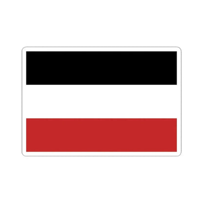 Flag of Upper Volta (Burkina Faso) STICKER Vinyl Kiss-Cut Decal 4 Inch White - The Sticker Space