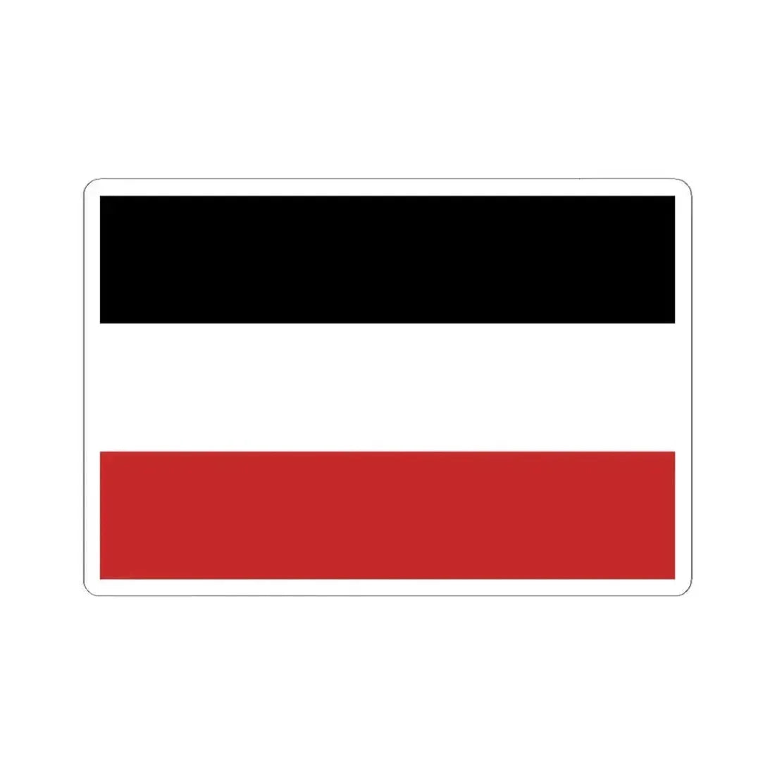 Flag of Upper Volta (Burkina Faso) STICKER Vinyl Kiss-Cut Decal 6 Inch White - The Sticker Space