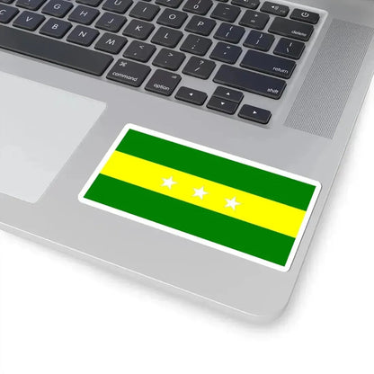 Flag of Urbina Jado (Ecuador) STICKER Vinyl Kiss-Cut Decal - The Sticker Space