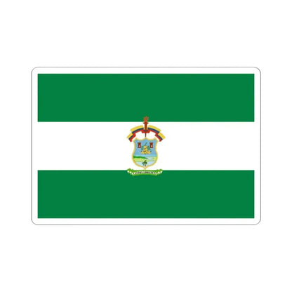 Flag of Urdaneta (Ecuador) STICKER Vinyl Kiss-Cut Decal 2 Inch White - The Sticker Space