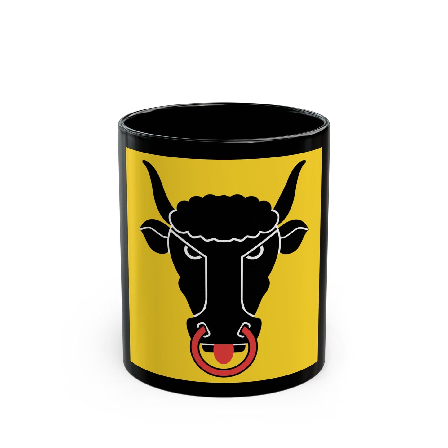 Flag of Uri Switzerland - Black Coffee Mug-11oz-The Sticker Space