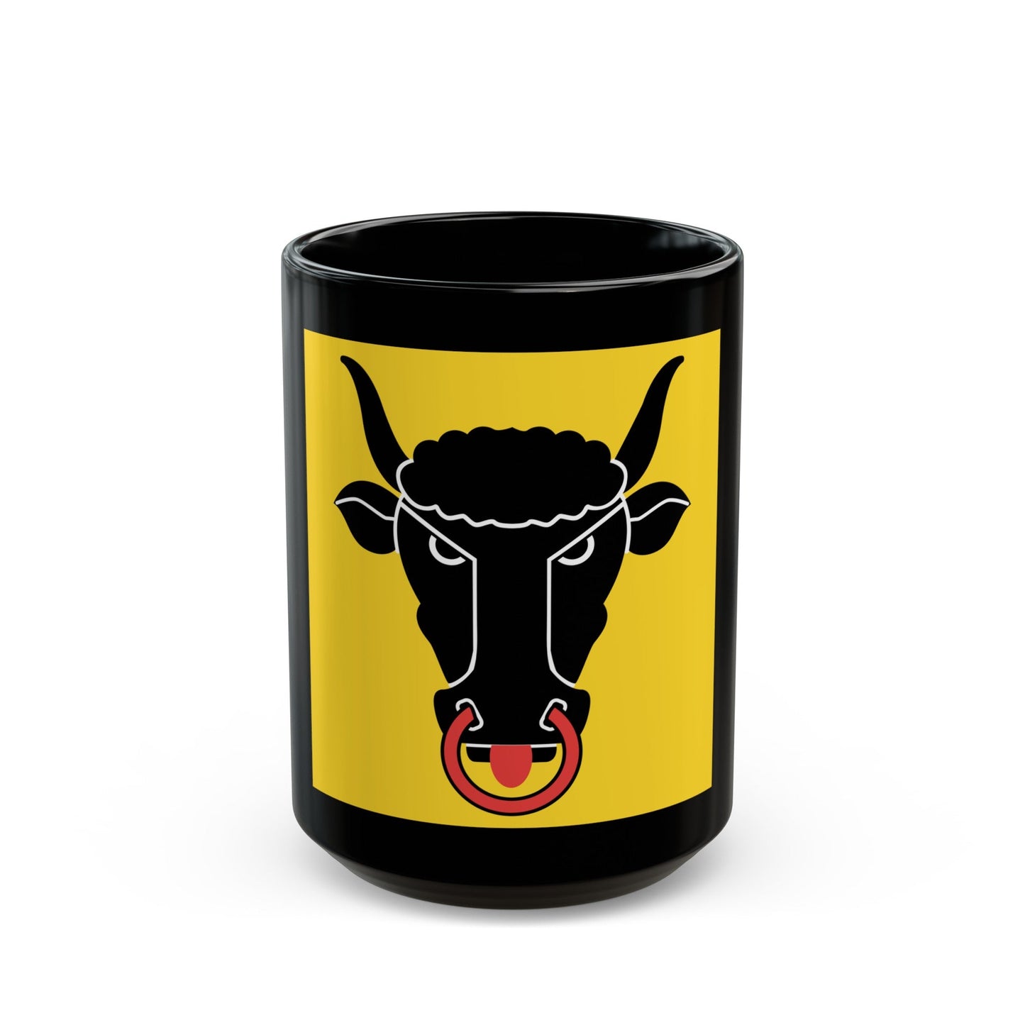 Flag of Uri Switzerland - Black Coffee Mug-15oz-The Sticker Space