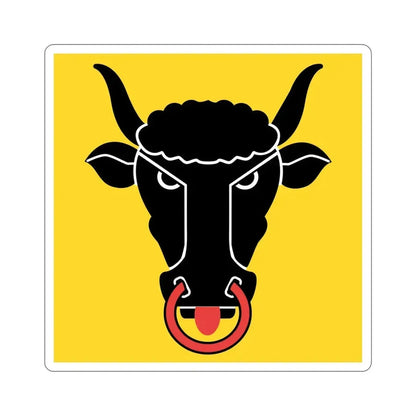 Flag of Uri Switzerland STICKER Vinyl Die-Cut Decal 4 Inch - The Sticker Space