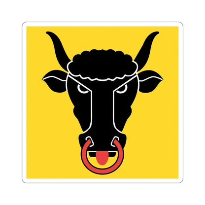 Flag of Uri Switzerland STICKER Vinyl Die-Cut Decal 5 Inch - The Sticker Space