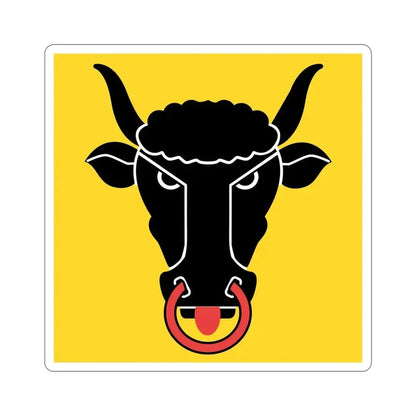 Flag of Uri Switzerland STICKER Vinyl Die-Cut Decal - The Sticker Space