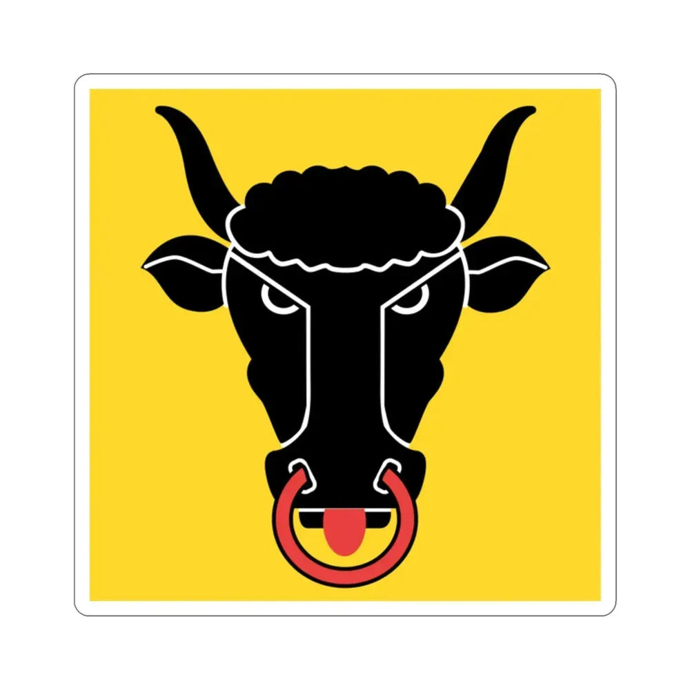 Flag of Uri Switzerland STICKER Vinyl Die-Cut Decal - The Sticker Space