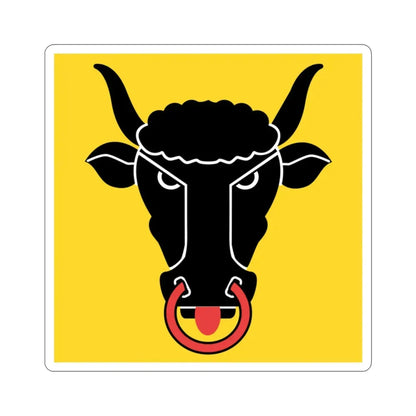 Flag of Uri Switzerland STICKER Vinyl Die-Cut Decal - The Sticker Space