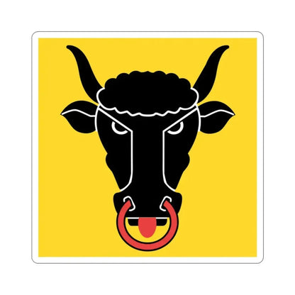 Flag of Uri Switzerland STICKER Vinyl Die-Cut Decal - The Sticker Space