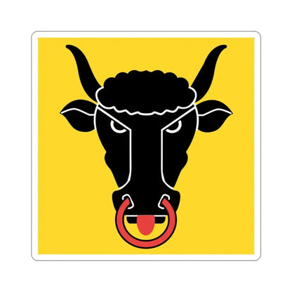 Flag of Uri Switzerland STICKER Vinyl Die-Cut Decal - The Sticker Space