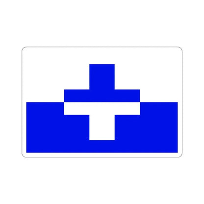 Flag of Żurrieq Malta STICKER Vinyl Die-Cut Decal 2 Inch - The Sticker Space