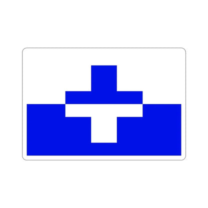 Flag of Żurrieq Malta STICKER Vinyl Die-Cut Decal 5 Inch - The Sticker Space