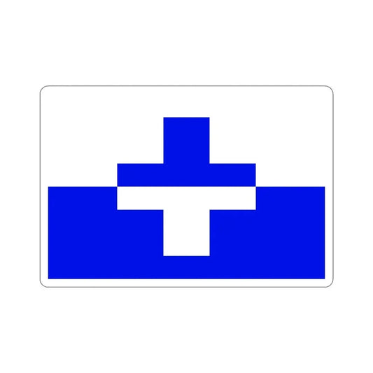 Flag of Żurrieq Malta STICKER Vinyl Die-Cut Decal 6 Inch - The Sticker Space