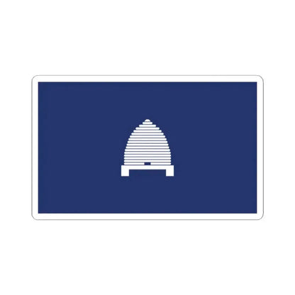 Flag of Utah 1927 Proposal (United States) STICKER Vinyl Kiss-Cut Decal 2 Inch White - The Sticker Space