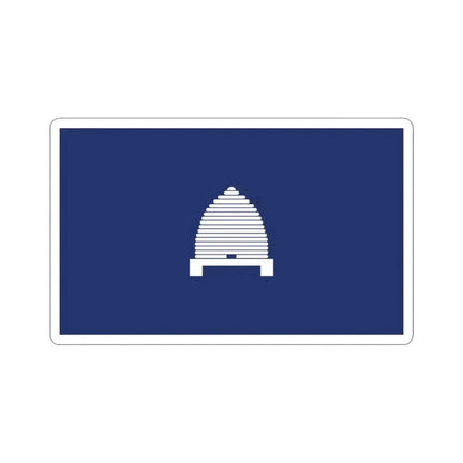 Flag of Utah 1927 Proposal (United States) STICKER Vinyl Kiss-Cut Decal 3 Inch White - The Sticker Space