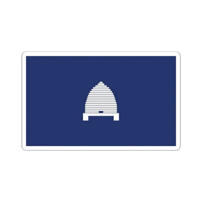 Flag of Utah 1927 Proposal (United States) STICKER Vinyl Kiss-Cut Decal 4 Inch White - The Sticker Space