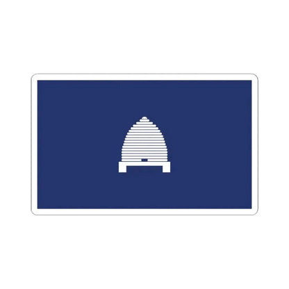 Flag of Utah 1927 Proposal (United States) STICKER Vinyl Kiss-Cut Decal 6 Inch White - The Sticker Space