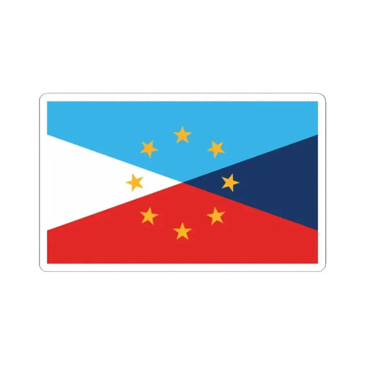 Flag of Utah semifinalist 1 (United States) STICKER Vinyl Kiss-Cut Decal 2 Inch White - The Sticker Space