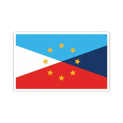 Flag of Utah semifinalist 1 (United States) STICKER Vinyl Kiss-Cut Decal 4 Inch White - The Sticker Space