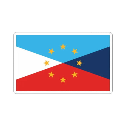 Flag of Utah semifinalist 1 (United States) STICKER Vinyl Kiss-Cut Decal 6 Inch White - The Sticker Space