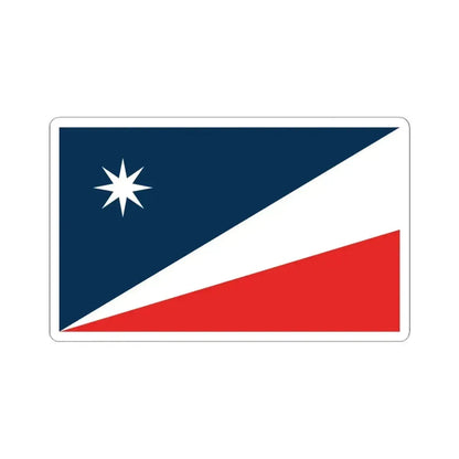 Flag of Utah semifinalist 3 (United States) STICKER Vinyl Kiss-Cut Decal 6 Inch White - The Sticker Space