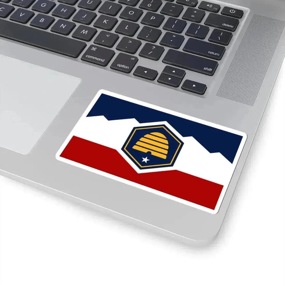 Flag of Utah (United States) STICKER Vinyl Kiss-Cut Decal - The Sticker Space