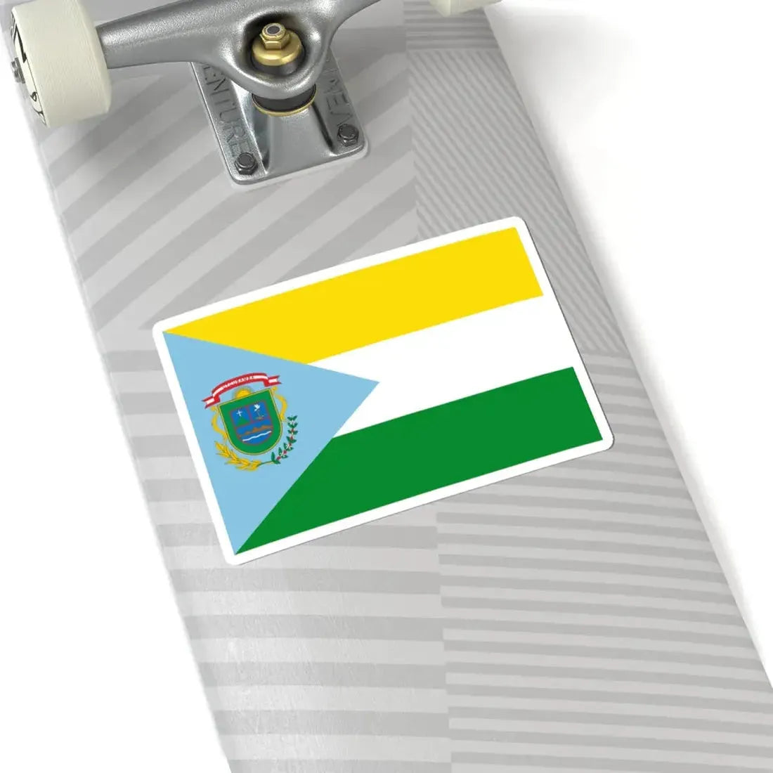 Flag of Utcubamba (Peru) STICKER Vinyl Kiss-Cut Decal - The Sticker Space