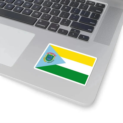 Flag of Utcubamba (Peru) STICKER Vinyl Kiss-Cut Decal - The Sticker Space