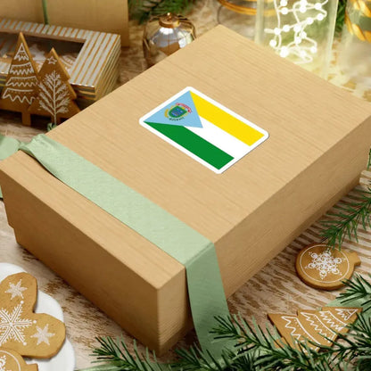 Flag of Utcubamba (Peru) STICKER Vinyl Kiss-Cut Decal - The Sticker Space