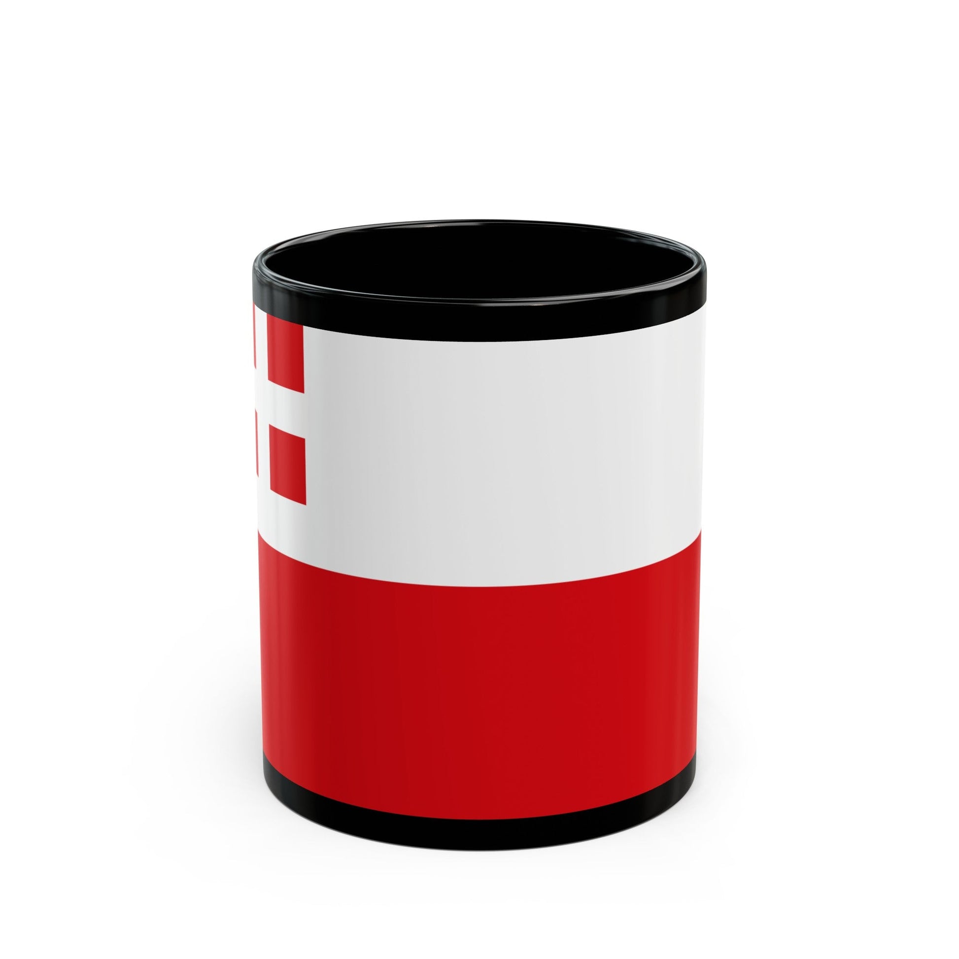 Flag of Utrecht Netherlands - Black Coffee Mug-11oz-The Sticker Space