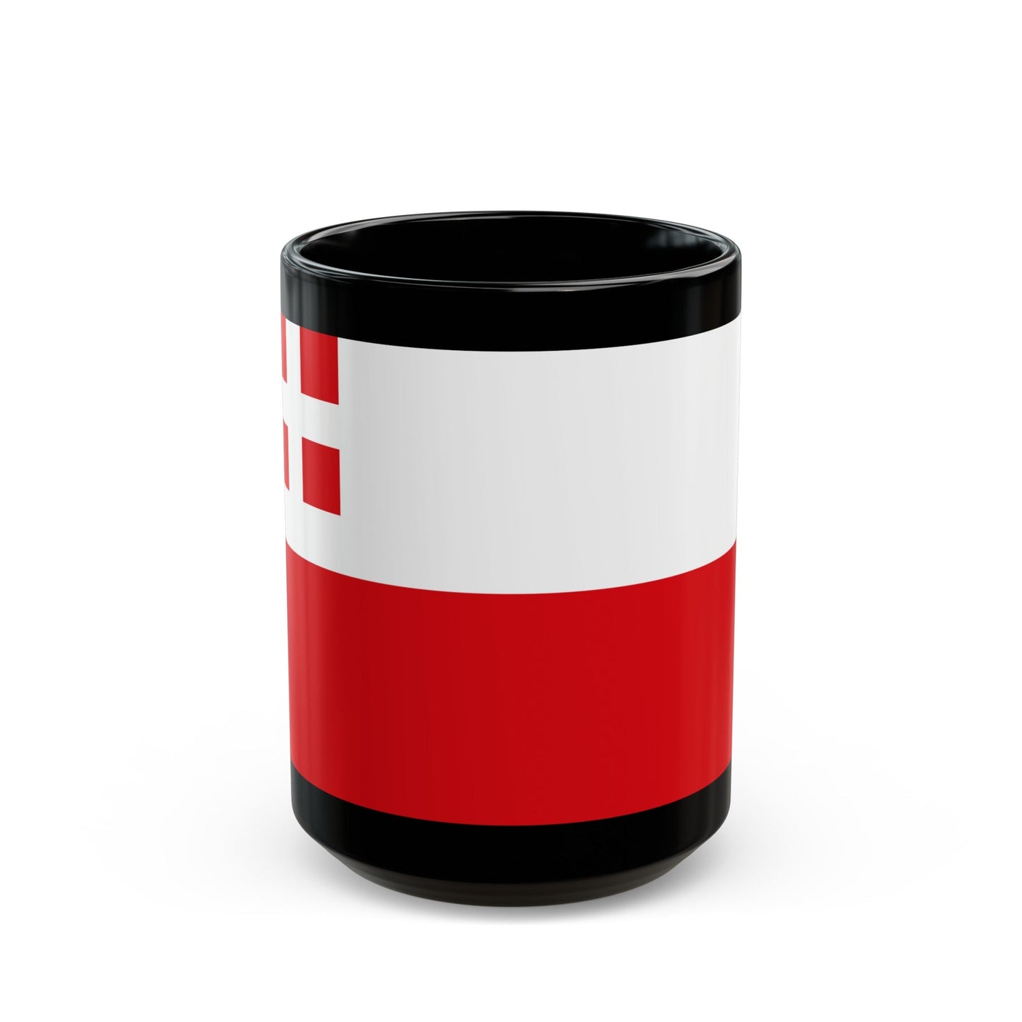 Flag of Utrecht Netherlands - Black Coffee Mug-15oz-The Sticker Space