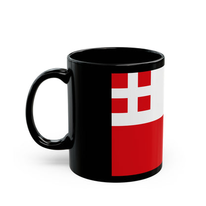 Flag of Utrecht Netherlands - Black Coffee Mug-The Sticker Space