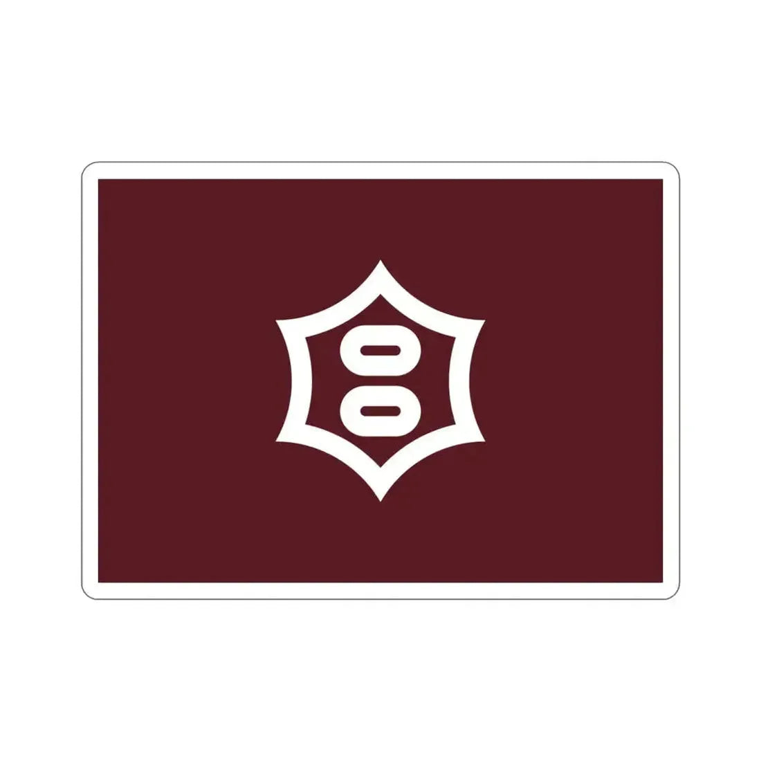 Flag of Utsunomiya Tochigi Japan STICKER Vinyl Die-Cut Decal 3 Inch - The Sticker Space