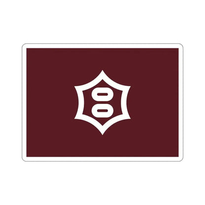 Flag of Utsunomiya Tochigi Japan STICKER Vinyl Die-Cut Decal 6 Inch - The Sticker Space