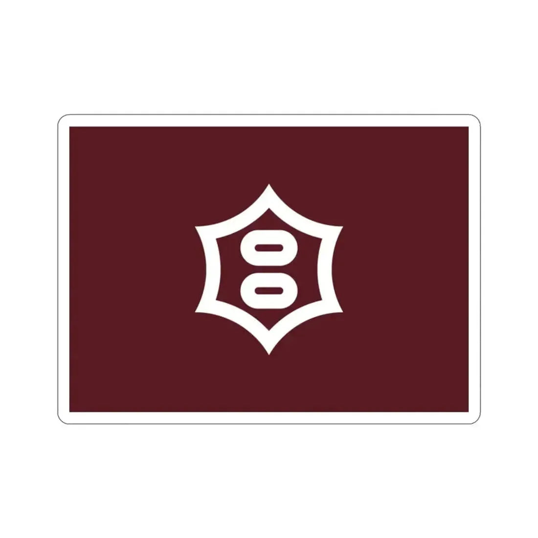 Flag of Utsunomiya Tochigi Japan STICKER Vinyl Die-Cut Decal - The Sticker Space