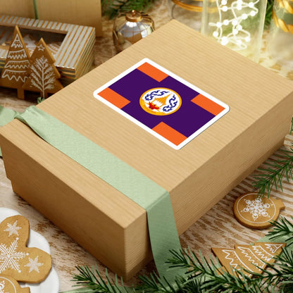 Flag of Uttaradit (Thailand) STICKER Vinyl Kiss-Cut Decal - The Sticker Space