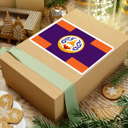 Flag of Uttaradit (Thailand) STICKER Vinyl Kiss-Cut Decal - The Sticker Space