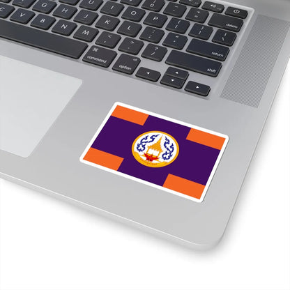 Flag of Uttaradit (Thailand) STICKER Vinyl Kiss-Cut Decal - The Sticker Space