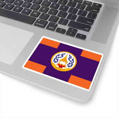 Flag of Uttaradit (Thailand) STICKER Vinyl Kiss-Cut Decal - The Sticker Space