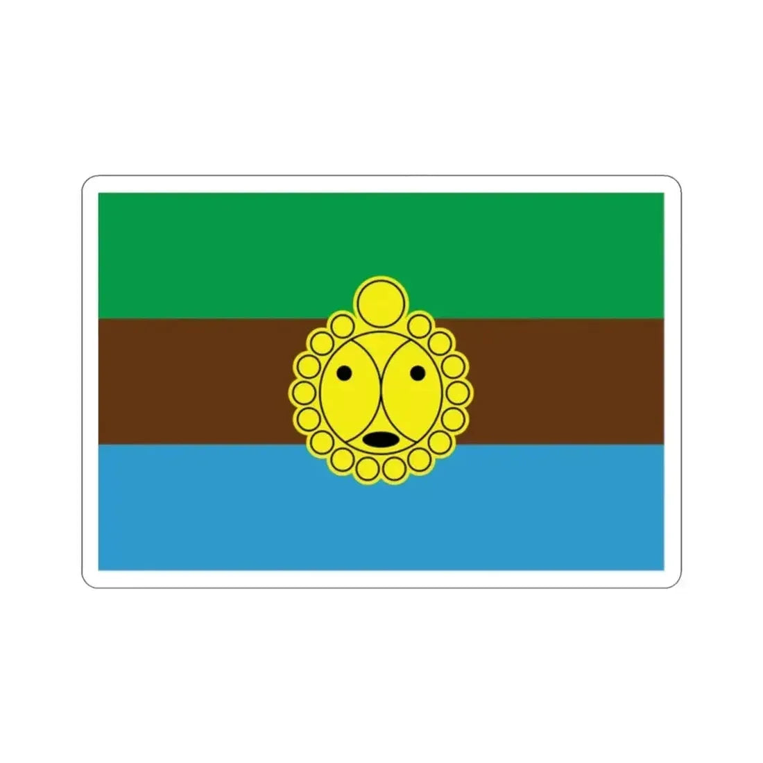 Flag of Utuado Puerto Rico STICKER Vinyl Die-Cut Decal - The Sticker Space