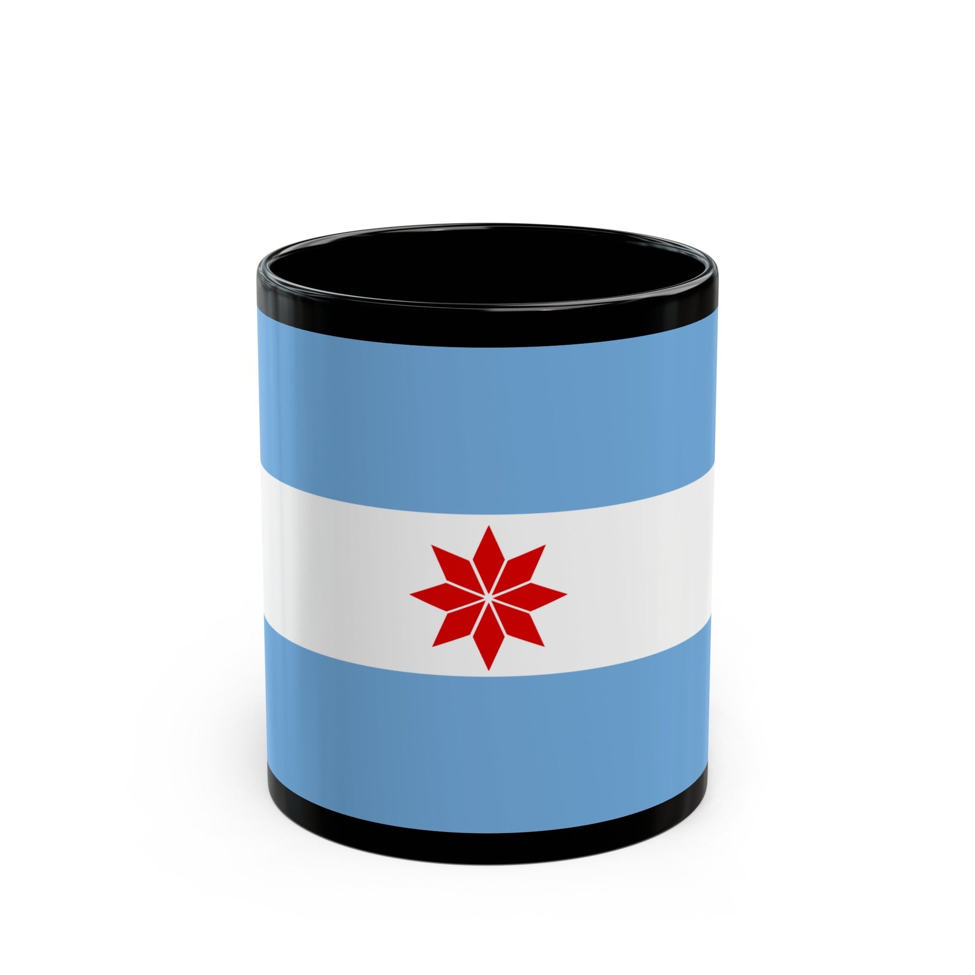 Flag of Uturuncos - Black Coffee Mug-11oz-The Sticker Space