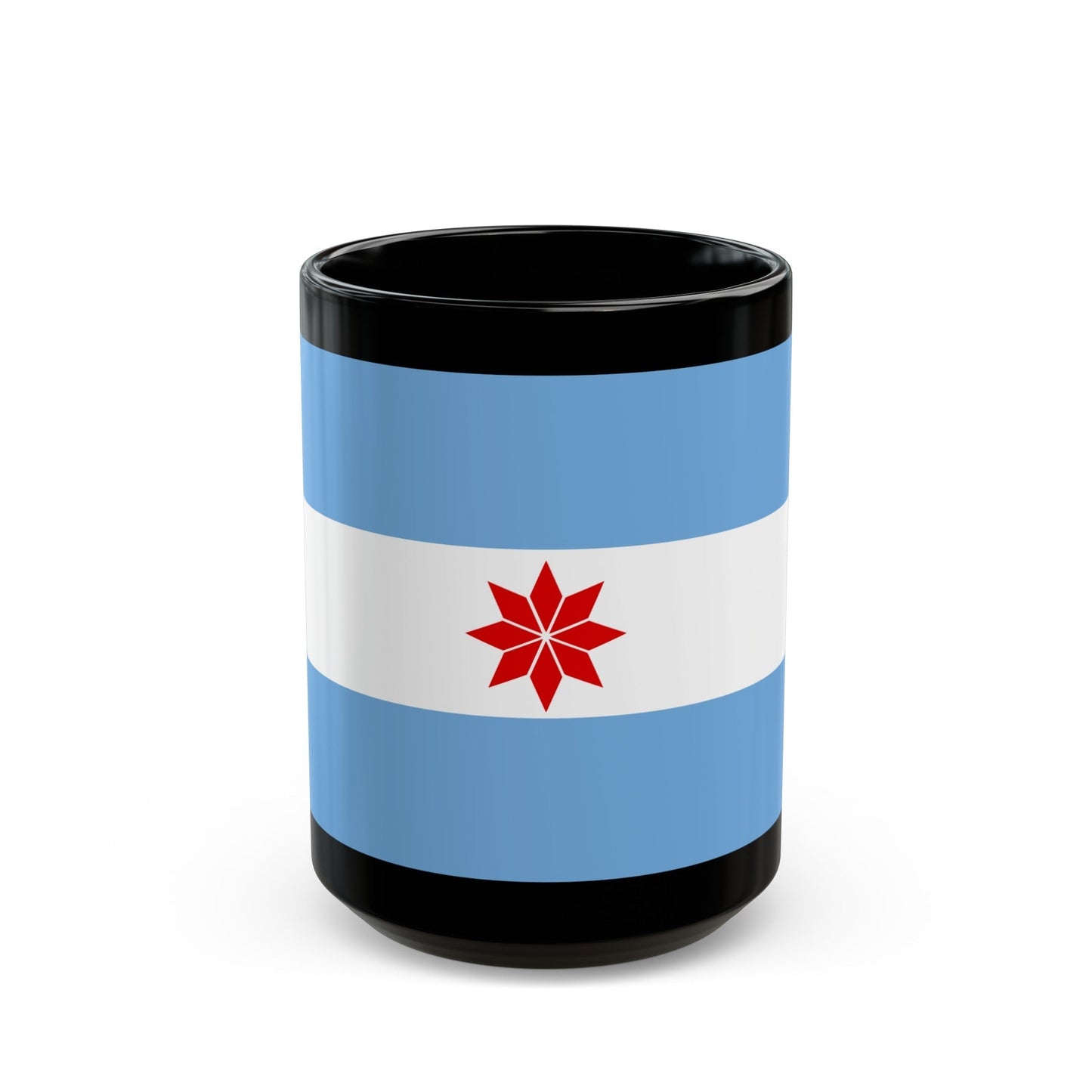 Flag of Uturuncos - Black Coffee Mug-15oz-The Sticker Space