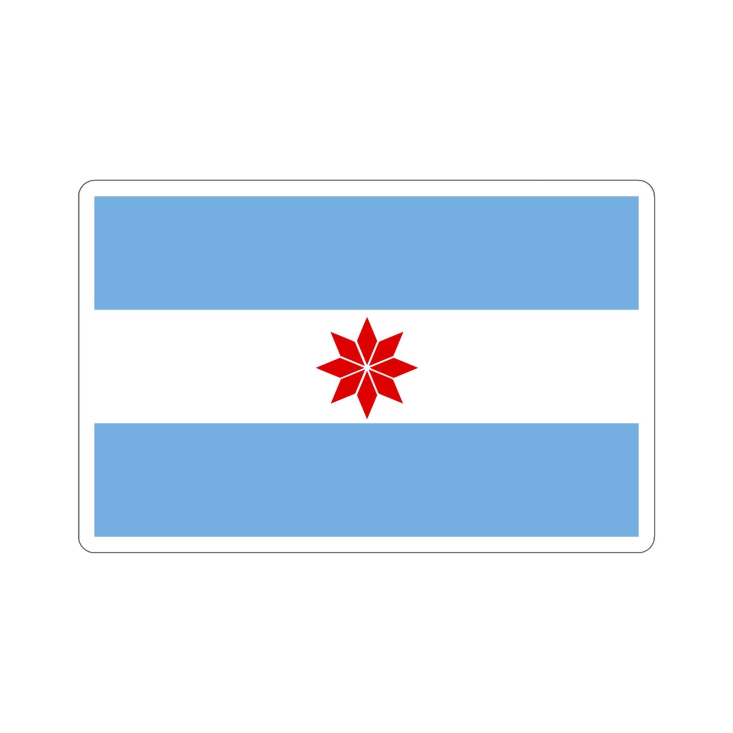 Flag of Uturuncos STICKER Vinyl Die-Cut Decal-4 Inch-The Sticker Space