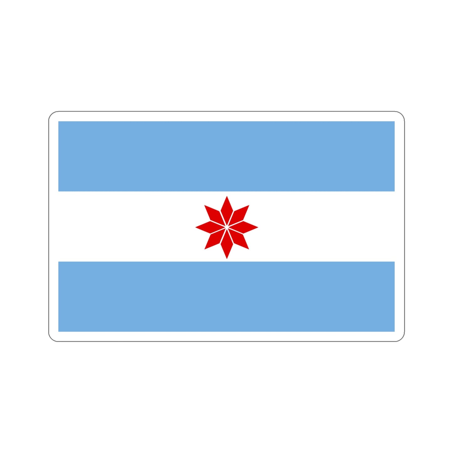 Flag of Uturuncos STICKER Vinyl Die-Cut Decal-5 Inch-The Sticker Space