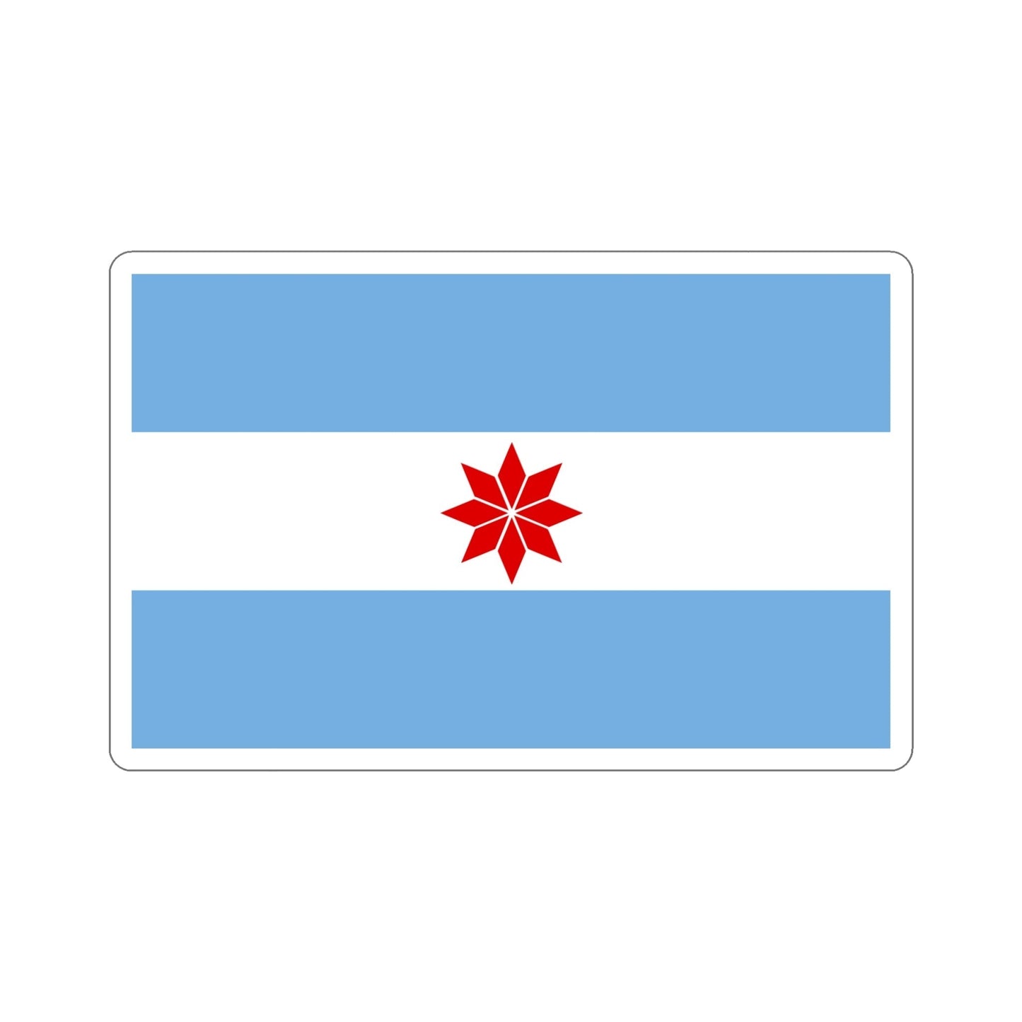 Flag of Uturuncos STICKER Vinyl Die-Cut Decal-6 Inch-The Sticker Space