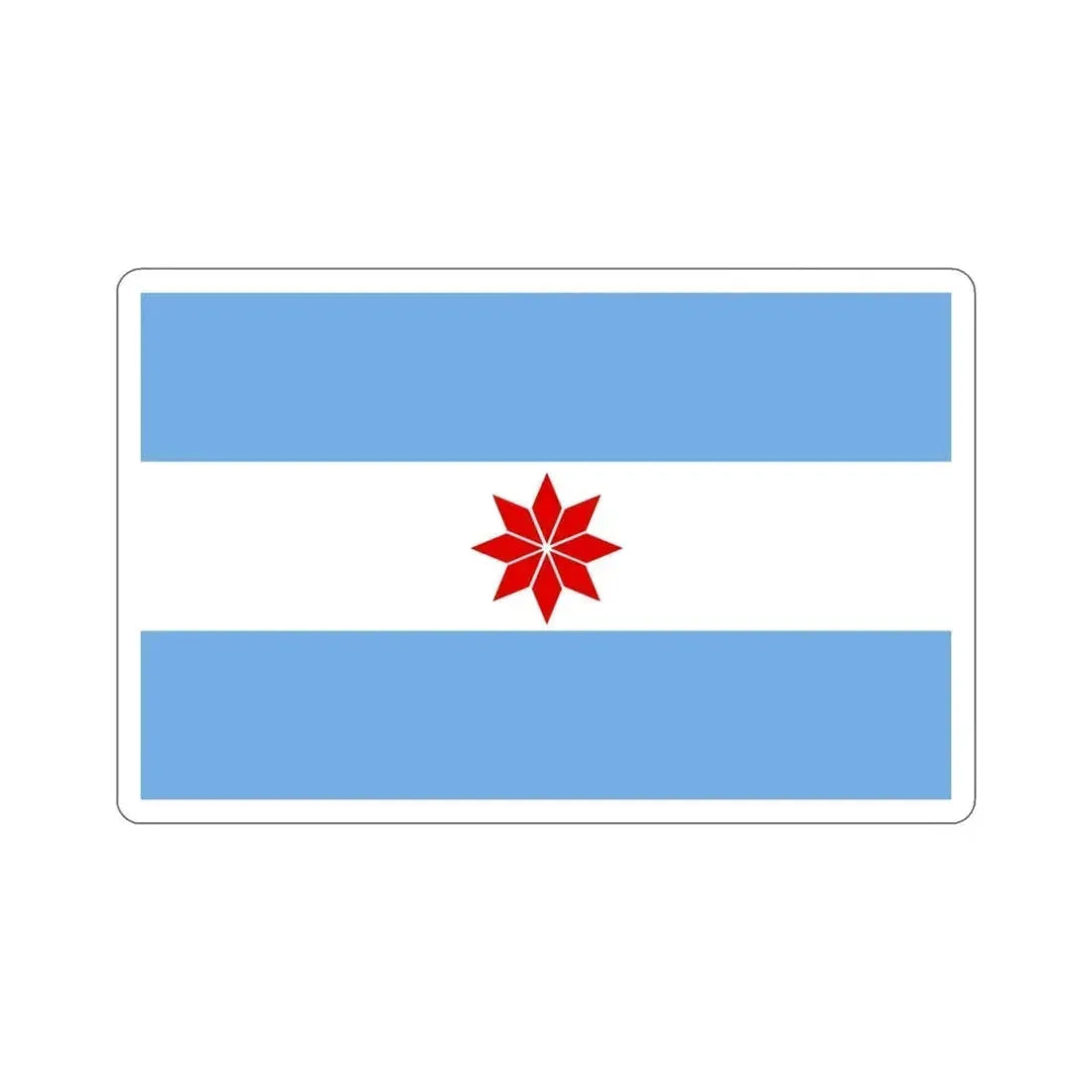 Flag of Uturuncos STICKER Vinyl Die-Cut Decal 6 Inch - The Sticker Space