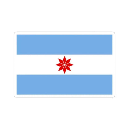 Flag of Uturuncos - STICKER Vinyl Kiss-Cut Decal 2 Inch White - The Sticker Space