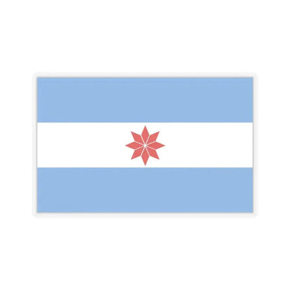 Flag of Uturuncos - STICKER Vinyl Kiss-Cut Decal 3 Inch Transparent - The Sticker Space