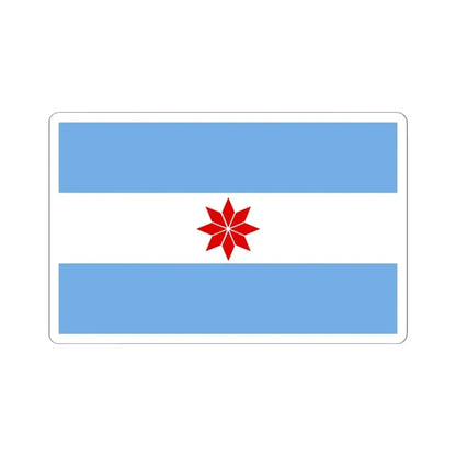 Flag of Uturuncos - STICKER Vinyl Kiss-Cut Decal 4 Inch White - The Sticker Space